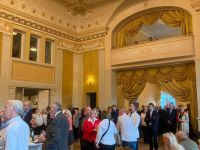 In the foyer of the Meiningen State Theatre