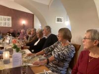 Gemeinsames Abendessen im Restaurant Schloss-Stuben