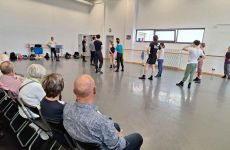 Public ballet training @Klaus Möbus