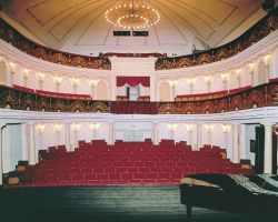 The auditorium before the reconstruction