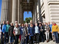 Our group in front of the Meiningen State Theatre