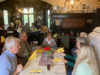 gemeinsames Mittagessen (Brunch) im Henneberger Haus mit Vertretern der Meininger Theaterfreunde e.V.