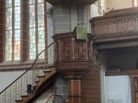 Meiningen town church, pulpit