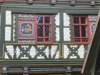 Half-timbered house, detail